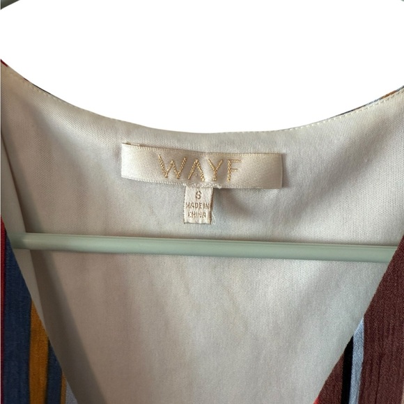 Wayf Multicolor Striped Midi Dress - Picture 3 of 3